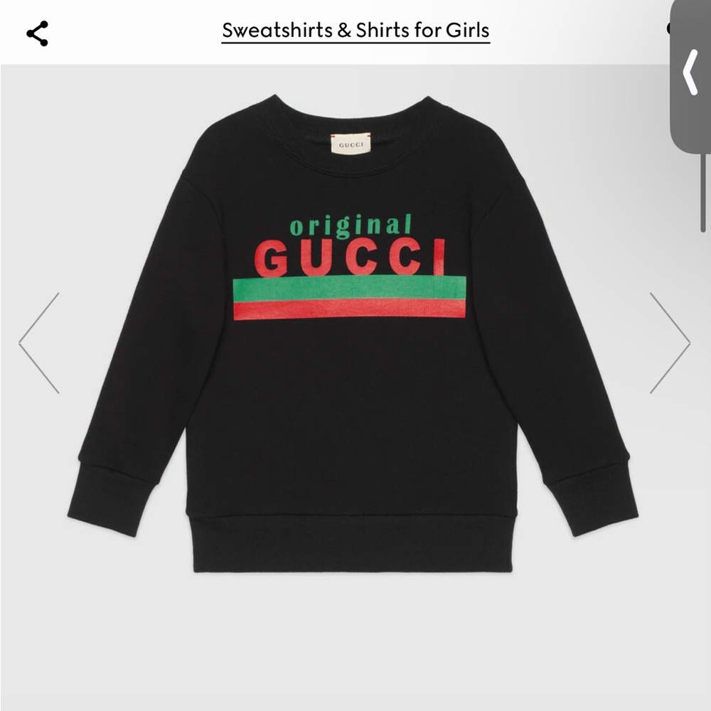 Kids Gucci sweatshirts